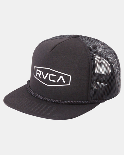 rvca staple foamy trucker