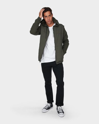 Rvca logan puffer outlet jacket