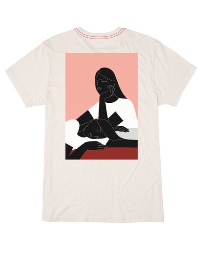 0 Olk Ladies - T-Shirt for Men White S1SSSARVP0 RVCA