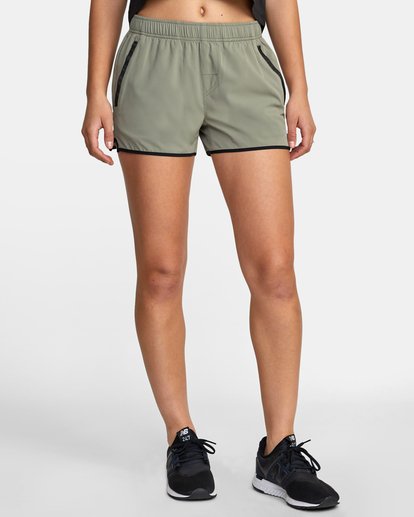 rvca yogger stretch shorts