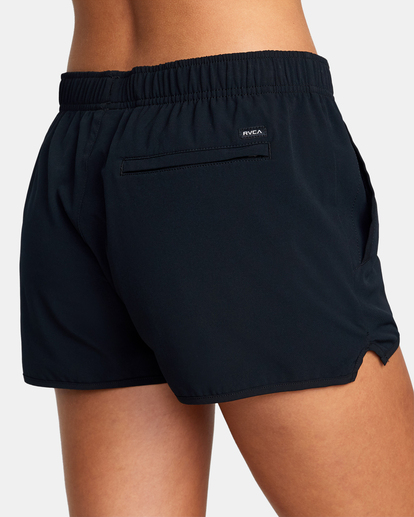 10 Womens Yogger Stretch Short Black T202TRYS RVCA