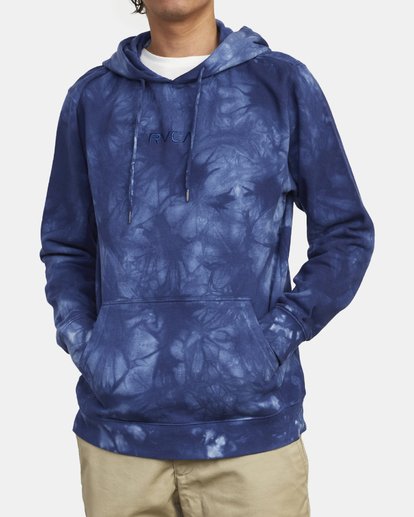 Rvca tie cheap dye hoodie