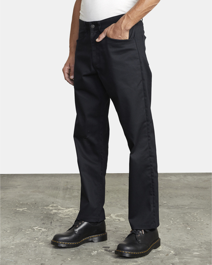3 New Dawn Pressed - Trousers for Men Black U1PTRHRVF0 RVCA