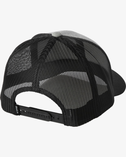 2 Ticket - Trucker Cap for Men Gray U5CPRRRVF0 RVCA