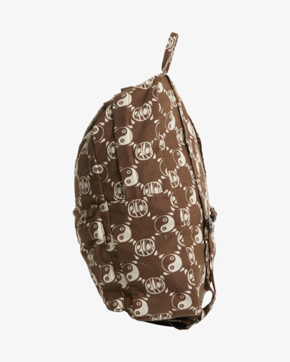 2 RVCA Healing Backpack Brown UVJBP00137 RVCA