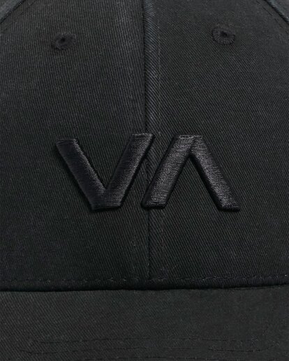 3 VA Baseball Cap Black UVJHA00152 RVCA