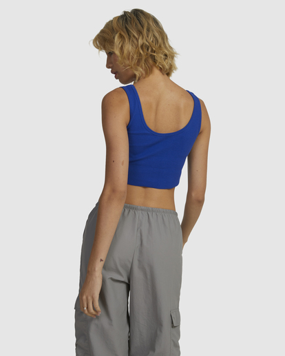 2 Grounded Scooped Tank Purple UVJKT00175 RVCA