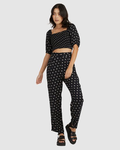 4 Jizzy Trouser Pants  UVJNP00110 RVCA