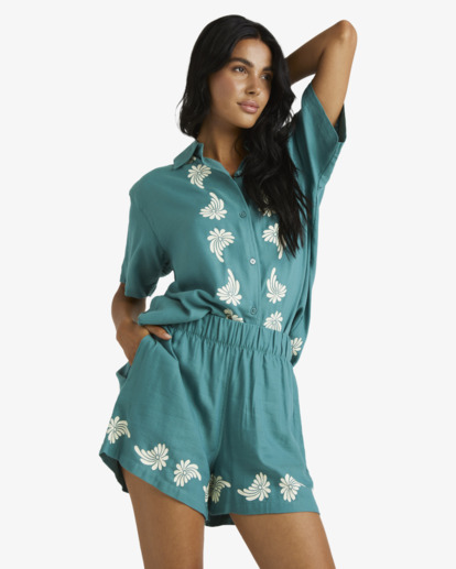 0 Whirl Pops Shorts Blue UVJNS00130 RVCA