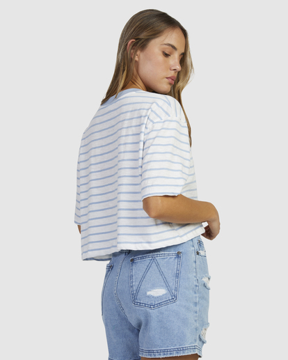 1 Stripes Half Rummage - T-Shirt for Women White UVJZT00159 RVCA