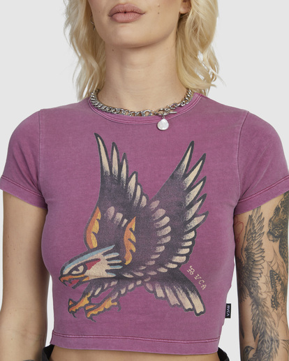 4 KRAK EAGLE BABY T-SHIRT Green UVJZT00193 RVCA