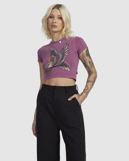 1 KRAK EAGLE BABY T-SHIRT Green UVJZT00193 RVCA