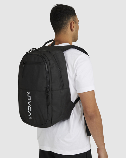 4 RVCA DOWN THE LINE BACKPACK Black UVYBP00103 RVCA