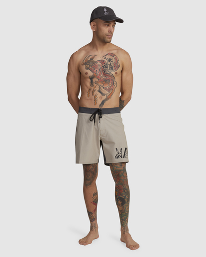 3 Versus Boardshorts Multicolor UVYBS00126 RVCA