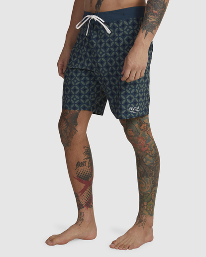 0 VA Seasonal Boardshorts Blue UVYBS00127 RVCA