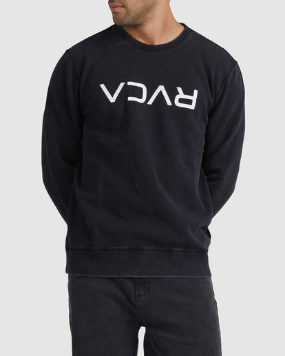 Rvca crew sale neck sweatshirt