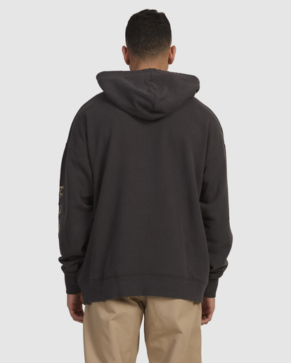 Washed black hoodie discount mens