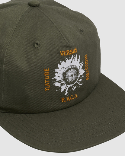 4 Versus Snapback Cap Green UVYHA00235 RVCA