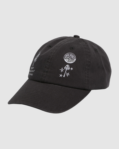 2 Steps Cap Black UVYHA00242 RVCA