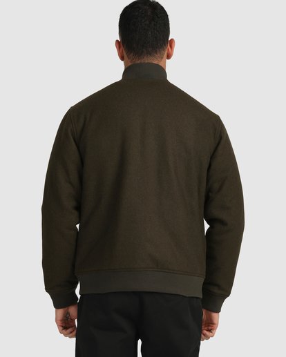 1 TROY BOMBER Brown UVYJK00100 RVCA