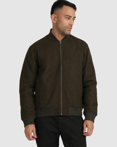 0 TROY BOMBER Brown UVYJK00100 RVCA