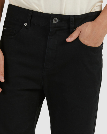 4 DAGGERS TWILL SHORT Black UVYWS00104 RVCA