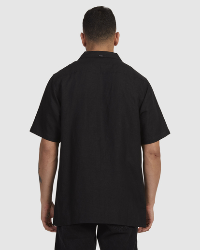 2 BLACK GROUNDS SS SHIRT Black UVYWT00132 RVCA