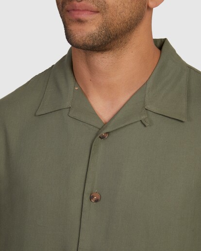 3 DAYDREAM SHIRT Green UVYWT00133 RVCA