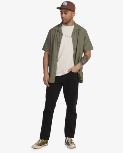 4 DAYDREAM SHIRT Green UVYWT00133 RVCA