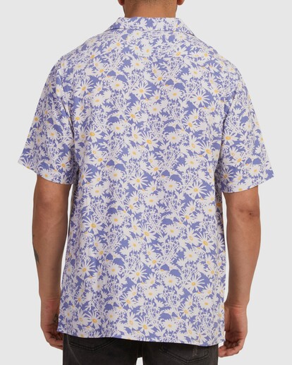 2 DAIS FLORAL SS SHIRT Purple UVYWT00135 RVCA