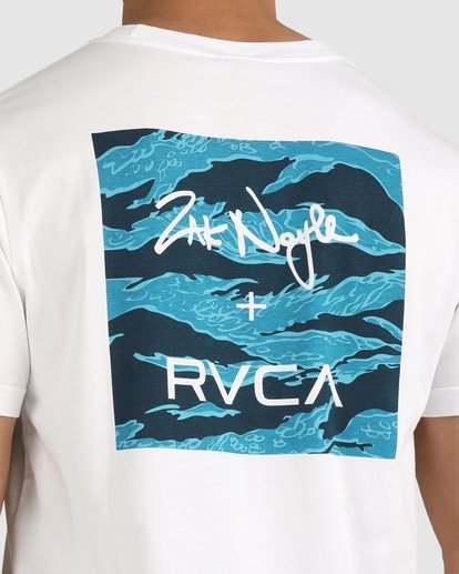 3 Zak Noyle X RVCA Tee  UVYZT00144 RVCA