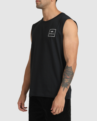 1 VA ALL THE WAYS MUSCLE Black UVYZT00160 RVCA