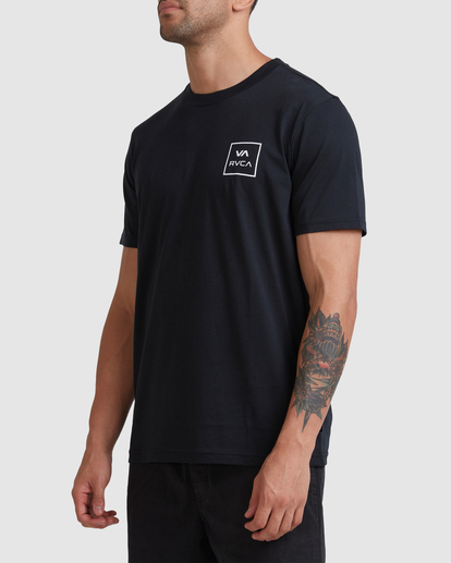 1 VA ALL THE WAYS T-SHIRT Black UVYZT00175 RVCA