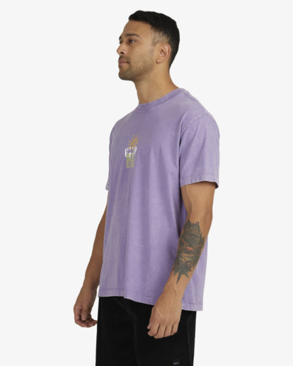3 Sun Dancers - T-Shirt for Men Purple UVYZT00403 RVCA