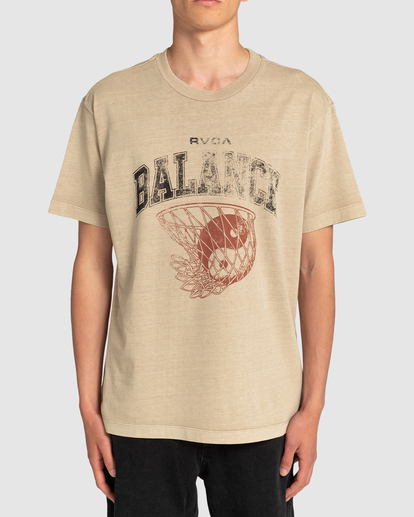 2 Hoops - T-Shirt für Männer Beige UVYZT00417 RVCA