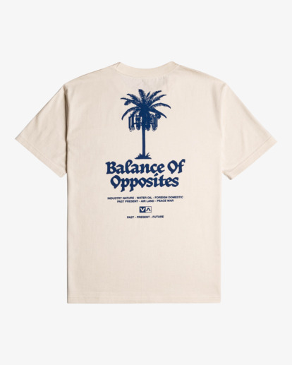 1 Radio Palms - T-Shirt für Männer  UVYZT00420 RVCA