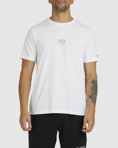 0 HUSTLE T-SHIRT  UVYZT00425 RVCA