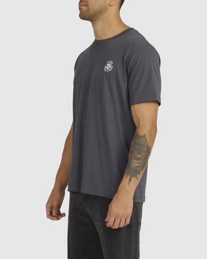 1 BOUNDARIES T-SHIRT  UVYZT00427 RVCA