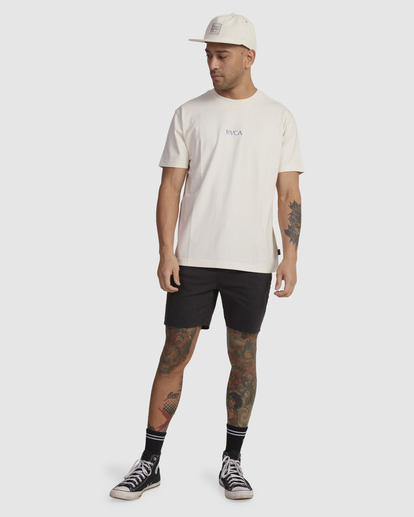 4 On A Thread T-Shirt White UVYZT00428 RVCA