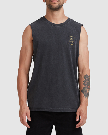 1 VA ALL THE WAYS MUSCLE Black UVYZT00442 RVCA