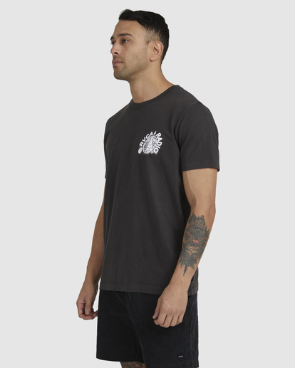 3 RVCA Radio - T-Shirt for Men Black UVYZT00479 RVCA