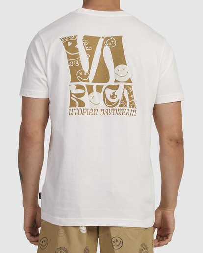 2 DAYDREAM T-SHIRT White UVYZT00511 RVCA