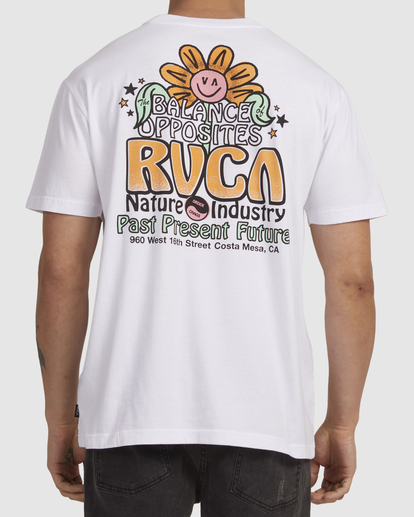 2 UNITED POPS T-SHIRT White UVYZT00517 RVCA