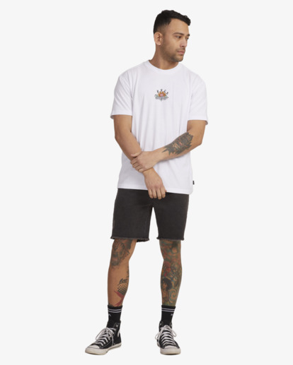 4 UNITED POPS T-SHIRT White UVYZT00517 RVCA