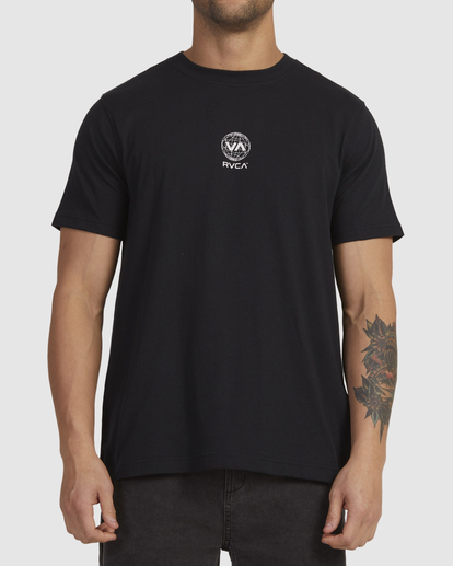0 RVCA STRATOS T-SHIRT Black UVYZT00521 RVCA