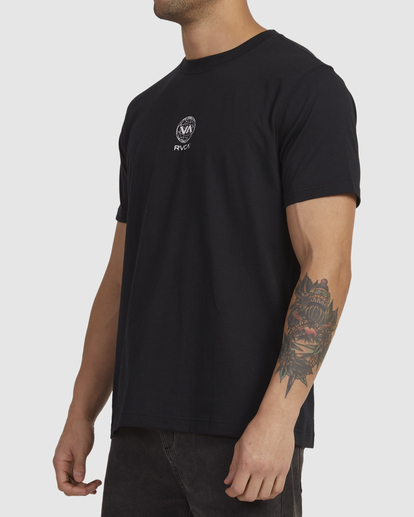1 RVCA STRATOS T-SHIRT Black UVYZT00521 RVCA