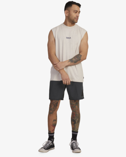 4 LA PALMOS MUSCLE Grey UVYZT00538 RVCA