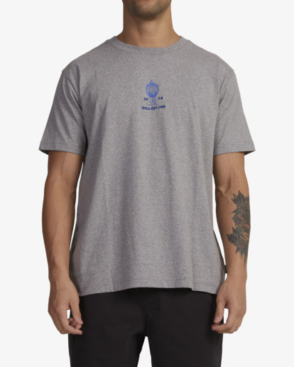 0 Weight Of The World T-Shirt Black UVYZT00588 RVCA