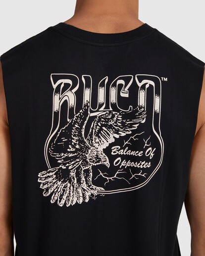 3 Dirty Bird Muscle Black UVYZT00619 RVCA