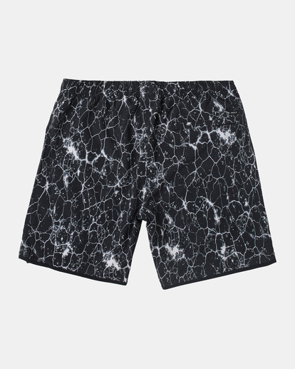 1 Yogger Stretch Elastic Waist Shorts 17" White V201TRYS RVCA